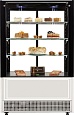 Витрина Cryspi Elegia Quadro К 850Д R290 (ЕL.2.G9005мат.A9005мат.B9010 СВЕТЛЫЙ стр.м.P1.PS)