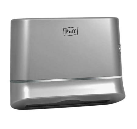 Диспенсер бумажных полотенец Puff-5135S, хром, ABS-пластик