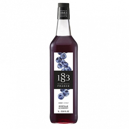 Сироп 1883 Maison Routin Черника (Blueberry), 1 литр [81230054]