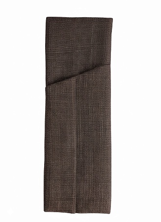 Куверт лён-мешковина  коричневый на 2 столовых прибора правый 5 шт./в уп.