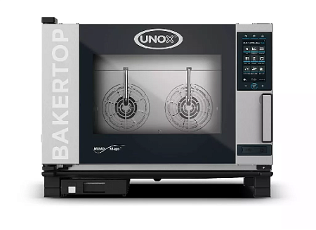 ПАРОКОНВЕКТОМАТ UNOX XEBC-04EU-EPRM-MP с универсальными направляющими