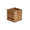 Подставка-куб низкая 165х165х165 мм дуб, цвет натуральный