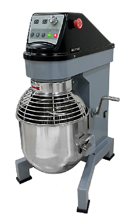 Миксер планетарный Kocateq M 20 APLE объемом 20л, с 3 режимами 10 скоростей в каждом, электронная панель (35031)