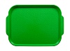 Поднос столовый 450х355 мм с ручками салатовый