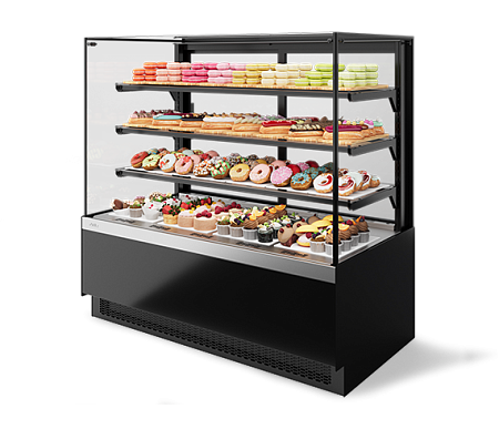 Витрина кондитерская VETE KUB 130 RAL9005М