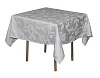Скатерть 1,50х1,50 м «Валенсия флор» серая