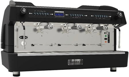 Кофемашина рожковая FIAMMA COMPASS 3 DB TC BLACK (автомат, 3 группы) (ЯЯЯ092956)