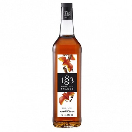 Сироп 1883 Maison Routin Пряная тыква (Pumpkin Spice), 1 литр [81230078]