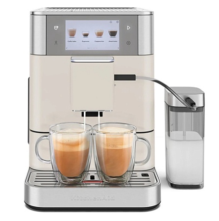 Кофемашина Kitchen Aid автоматическая эспрессо KF8, фарфорово-белый