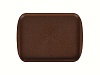 Поднос столовый 330х260 мм светло-коричневый