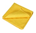 Салфетки для протирки 40х40 см микрофибра желтая [SMK 300 40*40]