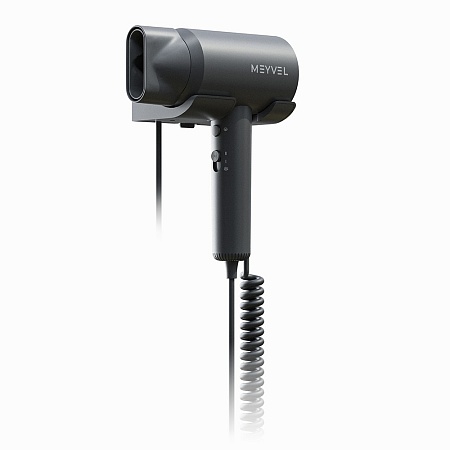 Фен настенный Meyvel MF10-1600 Серый (940019)