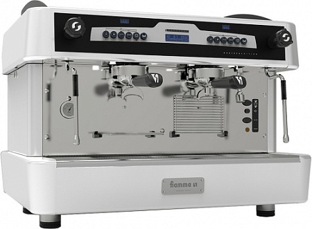 Кофемашина-автомат FIAMMA Quadrant 2 DSP ТС Barista White (2 высокие группы) (ЯЯЯ087742)