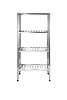 Стеллаж кухонный с решетчатыми полками Luxstahl СРРП-1800*1000*300