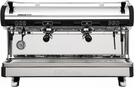 КОФЕМАШИНА - полуавтомат Nuova Simonelli Aurelia Wave Sem black 2gr + high gr + LED 167972