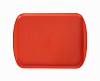 Поднос столовый 330х260 мм оранжевый