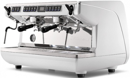 КОФЕМАШИНА - автомат Nuova Simonelli APPIA life XT 2gr 220V white+high groups+ economizer + PID (250130)