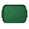 Поднос столовый из полистирола 450х355 мм зеленый [1730]