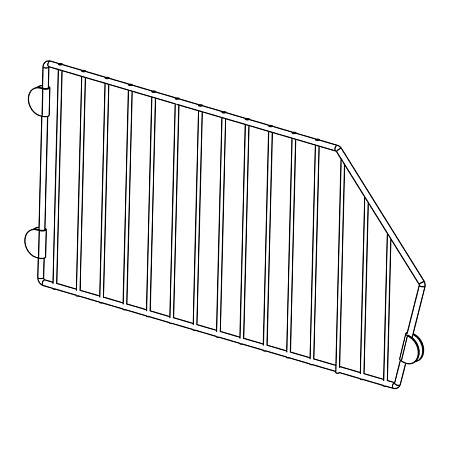 Разделитель для корзин 470х320 мм