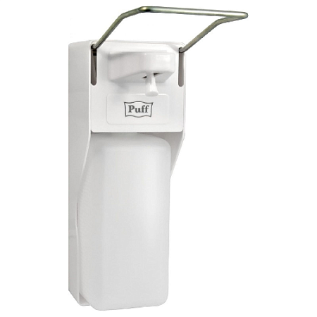Дозатор локтевой Puff-8197 для жидкого мыла и дезинфицирующих растворов 1000 мл
