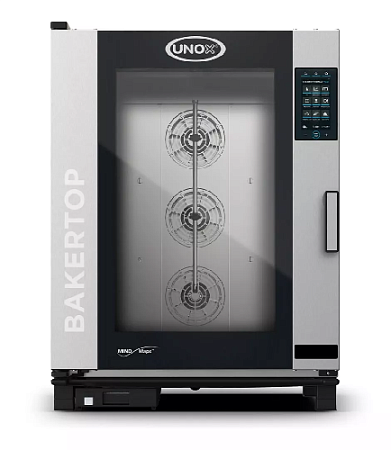 ПАРОКОНВЕКТОМАТ UNOX XEBC-10EU-EPRM-MP с универсальными направляющими