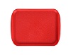 Поднос столовый 330х260 мм красный