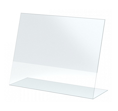 Ценникодержатель 105х75 мм набор 10 шт (А7 горизонтальный)